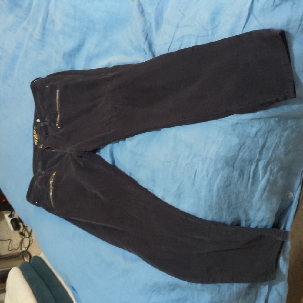 Low Rise Skinny Lucky Brand Navy Corduroy Jeans